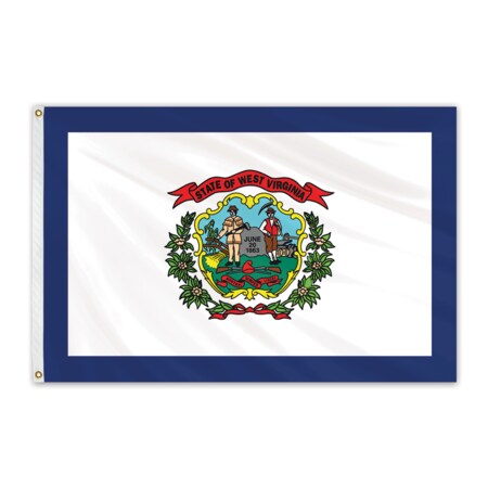 West Virginia Outdoor Nylon Flag 2'x3'